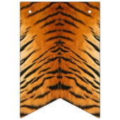 Dierenprint Tijger Verjaardag Bunting Banner (Eerste vlag)