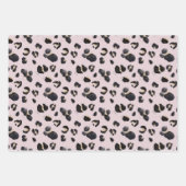 Dierenprint Tropisch Goud Patroon Inpakpapier Vel (Voorkant 2)