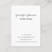 dierenprint visitekaartje (Voorkant)