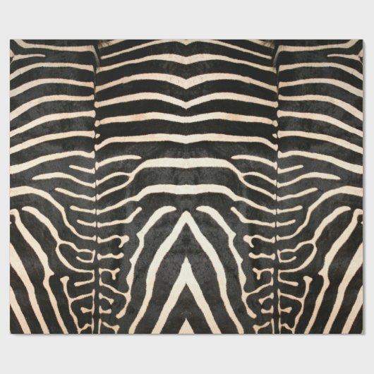 Dierenprint Zebra inpakpapier (Vlak)