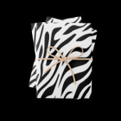 Dierenprint Zebra Inpakpapier Vlak Vel