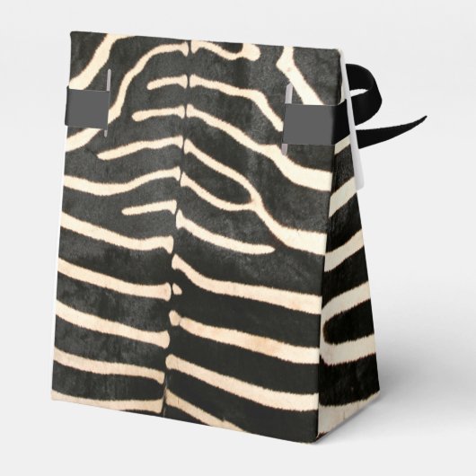 Dierenprint Zebra Verjaardagsgunstbox Bedankdoosjes (Achterkant)