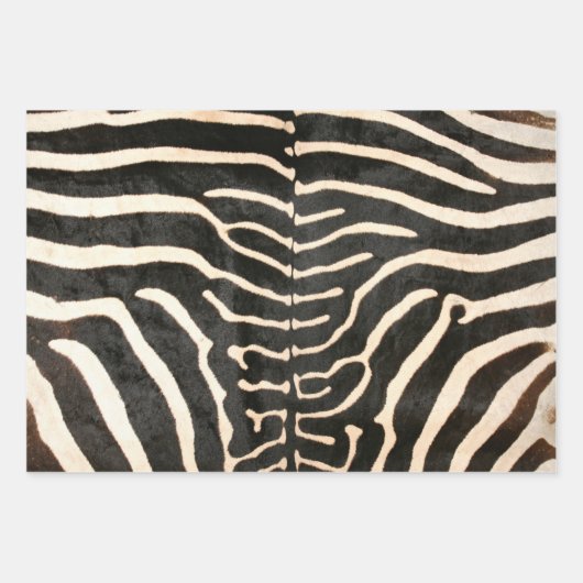 Dierenprint Zebra Verpakkingspapier Platte vellen (Voorkant)