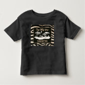 Dierenprint Zebra Wild T-shirt (Voorkant)