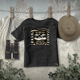 Dierenprint Zebra Wild T-shirt