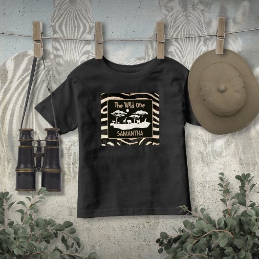 Dierenprint Zebra Wild T-shirt