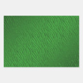 Dierenprint Zilveren Glitter Glam Inpakpapier Vel (Voorkant 2)