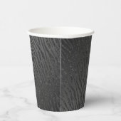 Dierenprint Zwart Glitter Glam Papieren Bekers (Rechts)