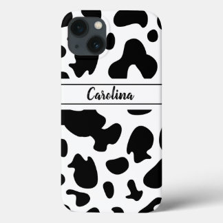 Dierenprint zwart-wit patroon Case-Mate iPhone case
