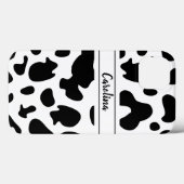 Dierenprint zwart-wit patroon Case-Mate iPhone case (Achterkant (horizontaal))