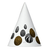 Dierenprintballen Feesthoedjes (Links)