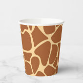 Dierenprintpatroon Papieren Bekers (Links)