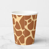 Dierenprintpatroon Papieren Bekers (Rechts)