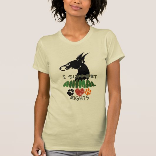 dierenrecht t-shirt (Voorkant)