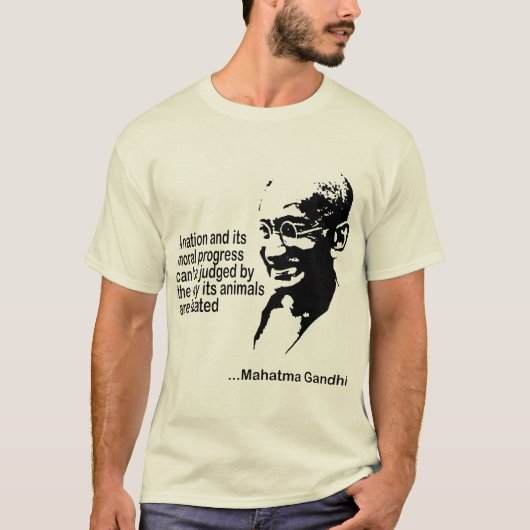 Dierenrechten T-shirt (Voorkant)