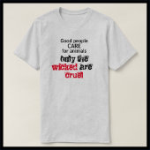 Dierenrechten T-shirt