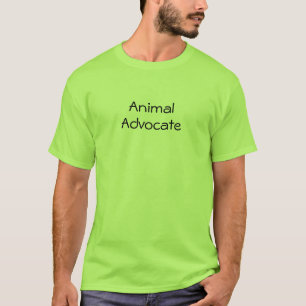 Dierenrechten T-Shirt Lime Unisex