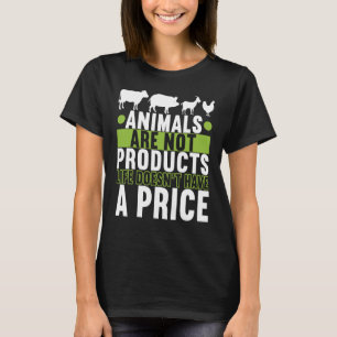 Dierenrechten Vegan Vegetarian T-shirt