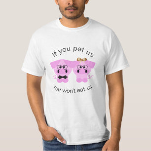 Dierenrechten voor varkens T-Shirt voor mannen