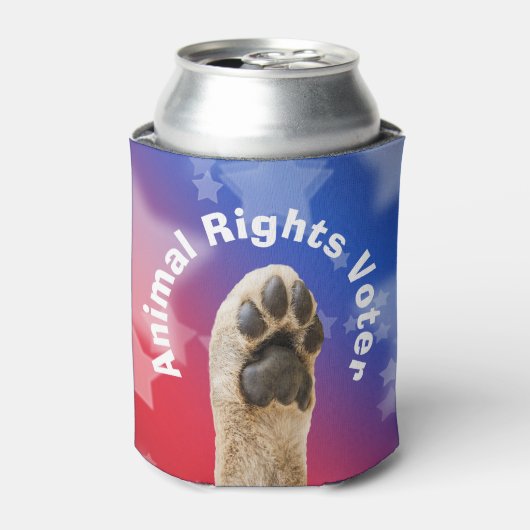 Dierenrechtenkiezer Blikjeskoeler (Blikje Voorkant)