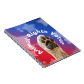 Dierenrechtenkiezer Notitieboek (Rechterzijde)