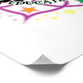 DierenrechtenLotus Poster (Hoek)