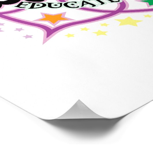 DierenrechtenLotus Poster (Hoek)