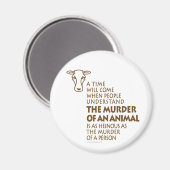 Dierenrechtenofferte Magneet (Voorkant / Achterkant)