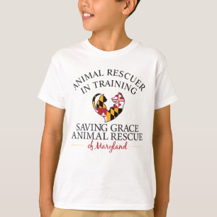 Dierenredder in opleiding t-shirt