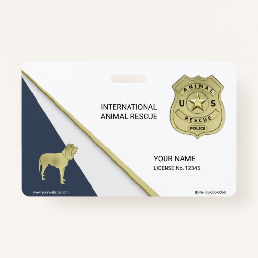 Dierenredding Badge (Voorkant)