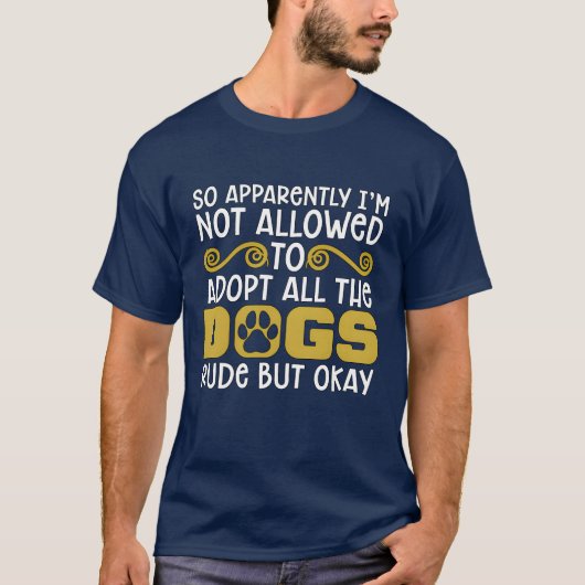 Dierenredding Dus Blijkbaar Pleegdierredder T-shirt (Voorkant)