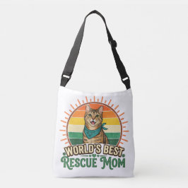 Dierenredding Kat Moeder Crossbody Tas