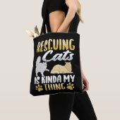 Dierenredding Kat Redding Kat Redder Tote Bag (Dichtbij)