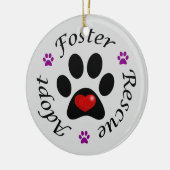 Dierenredding Keramisch Ornament (Links)