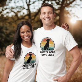 Dierenredding Pleegzorg Liefde Voor Altijd Citaat T-shirt