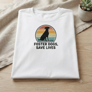 Dierenredding Pleegzorg Liefde Voor Altijd Citaat T-shirt