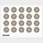 Dierenredding Ronde Sticker (Vel)