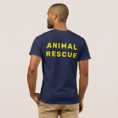 Dierenredding T-Shirt (Achterkant volledig)