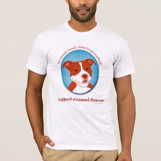 Dierenredding T-shirt (Voorkant)
