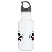 Dierenredding Waterfles (Achterkant)