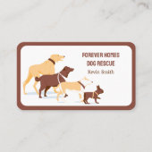 Dierenreddingshonden Visitekaartje (Voorkant)