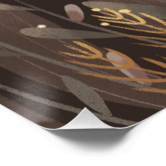 Dierenribbe van Alexandra Dikaia Perfect Poster (Hoek)