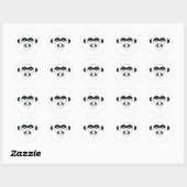 Dierenriem Aap Ronde Sticker (Vel)