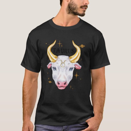 Dierenriem Astrologie Horoscoop - Stier T-shirt (Voorkant)