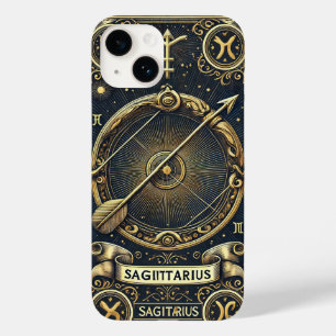 Dierenriem Boogschutter Hemel Astrologie Cadeau Case-Mate iPhone 14 Hoesje