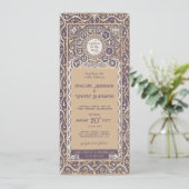 Dierenriem - bruiloft kaart (Staand voorkant)