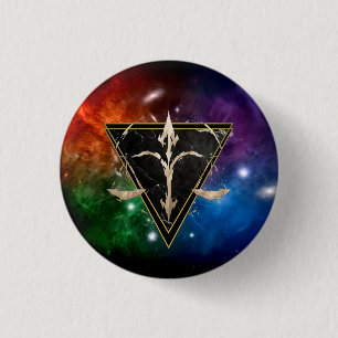 Dierenriem Cadeau Astrologie Badge Weegschaal Ronde Button 3,2 Cm