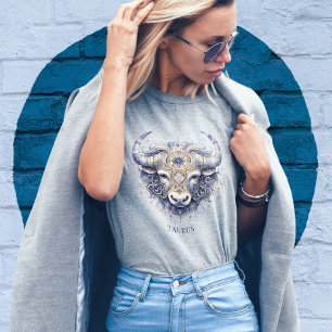 Dierenriem Celestial Bull Fantasy Taurus Vrouwen T-shirt