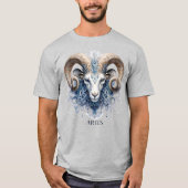 Dierenriem Celestial Ram Fantasy Ram Ram Mannen T-shirt (Voorkant)