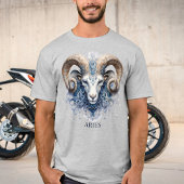 Dierenriem Celestial Ram Fantasy Ram Ram Mannen T-shirt